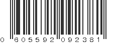 UPC 605592092381