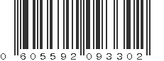 UPC 605592093302