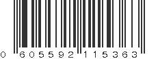 UPC 605592115363