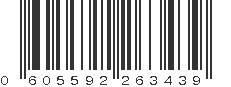 UPC 605592263439