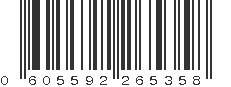 UPC 605592265358