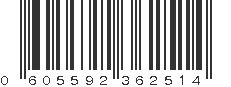 UPC 605592362514