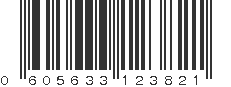 UPC 605633123821
