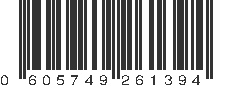 UPC 605749261394