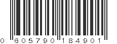 UPC 605790184901