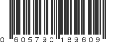 UPC 605790189609