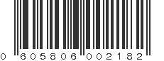 UPC 605806002182