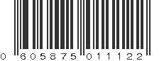 UPC 605875011122