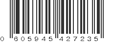 UPC 605945427235