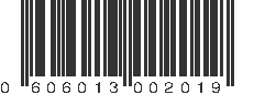 UPC 606013002019