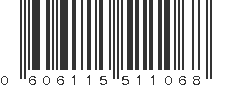 UPC 606115511068