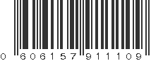 UPC 606157911109