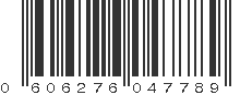 UPC 606276047789