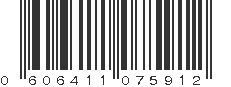 UPC 606411075912