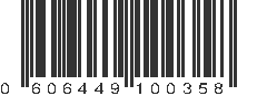 UPC 606449100358