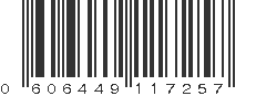 UPC 606449117257