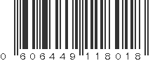 UPC 606449118018