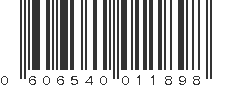 UPC 606540011898