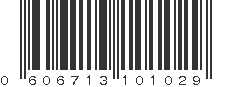 UPC 606713101029