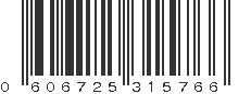 UPC 606725315766