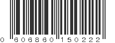 UPC 606860150222