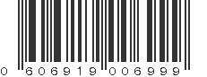 UPC 606919006999