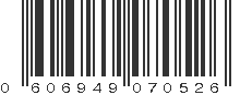 UPC 606949070526