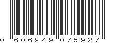 UPC 606949075927