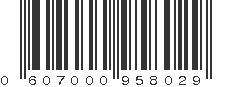 UPC 607000958029