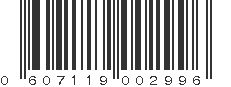 UPC 607119002996