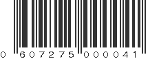 UPC 607275000041