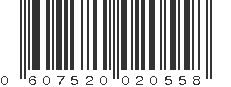 UPC 607520020558