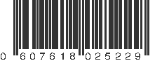 UPC 607618025229