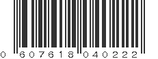 UPC 607618040222