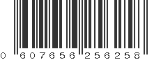 UPC 607656256258