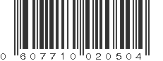 UPC 607710020504