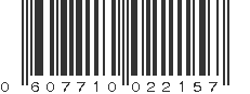 UPC 607710022157