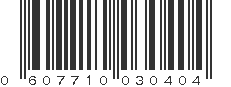 UPC 607710030404