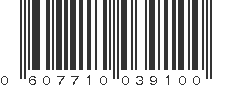 UPC 607710039100