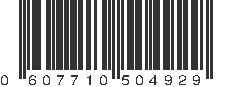 UPC 607710504929