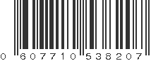 UPC 607710538207