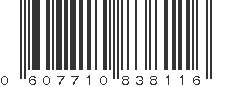 UPC 607710838116