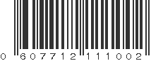 UPC 607712111002