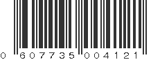 UPC 607735004121