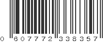 UPC 607772338357