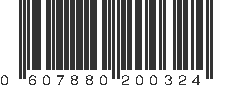 UPC 607880200324