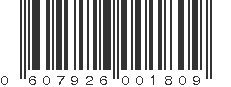 UPC 607926001809