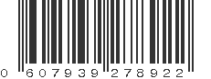 UPC 607939278922