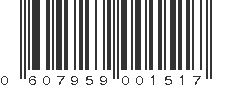 UPC 607959001517