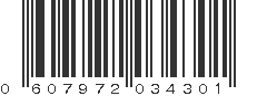 UPC 607972034301